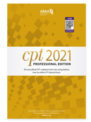 cover image of CPT 2021 Professional Edition